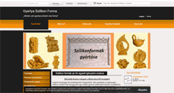 Desktop Screenshot of mezes-alom.hu